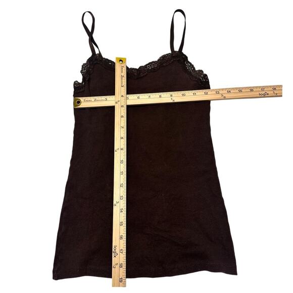 Faded Glory Laced Fitted Perfect Layering Top Size S Vintage Quality Made Cami - Picture 3 of 5